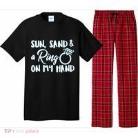 Bride Sun Sand & A Ring On My Hand Pajama Set thumb 0
