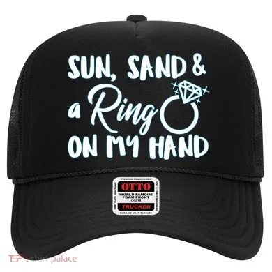 Bride Sun Sand & A Ring On My Hand Hat