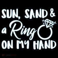 Bride Sun Sand & A Ring On My Hand Toddler T-Shirt thumb 4