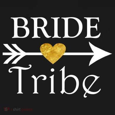Bride Tribe Arrow Toddler Zip Fleece Hoodie