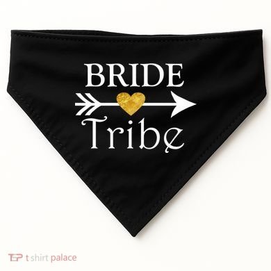Bride Tribe Arrow USA-Made Doggie Bandana