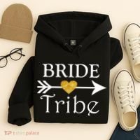 Bride Tribe Arrow Hoodie thumb 4