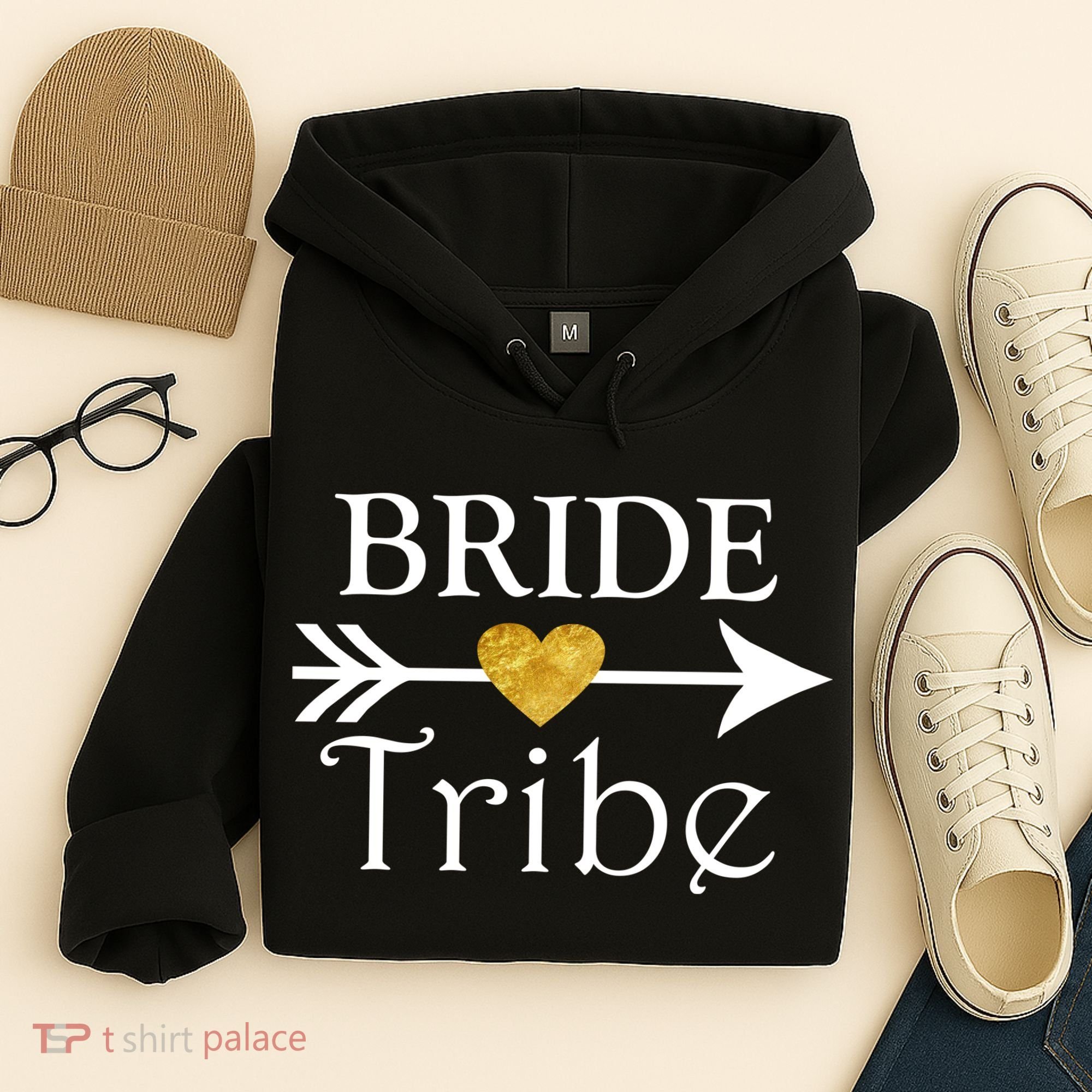 Bride Tribe Arrow Hoodie