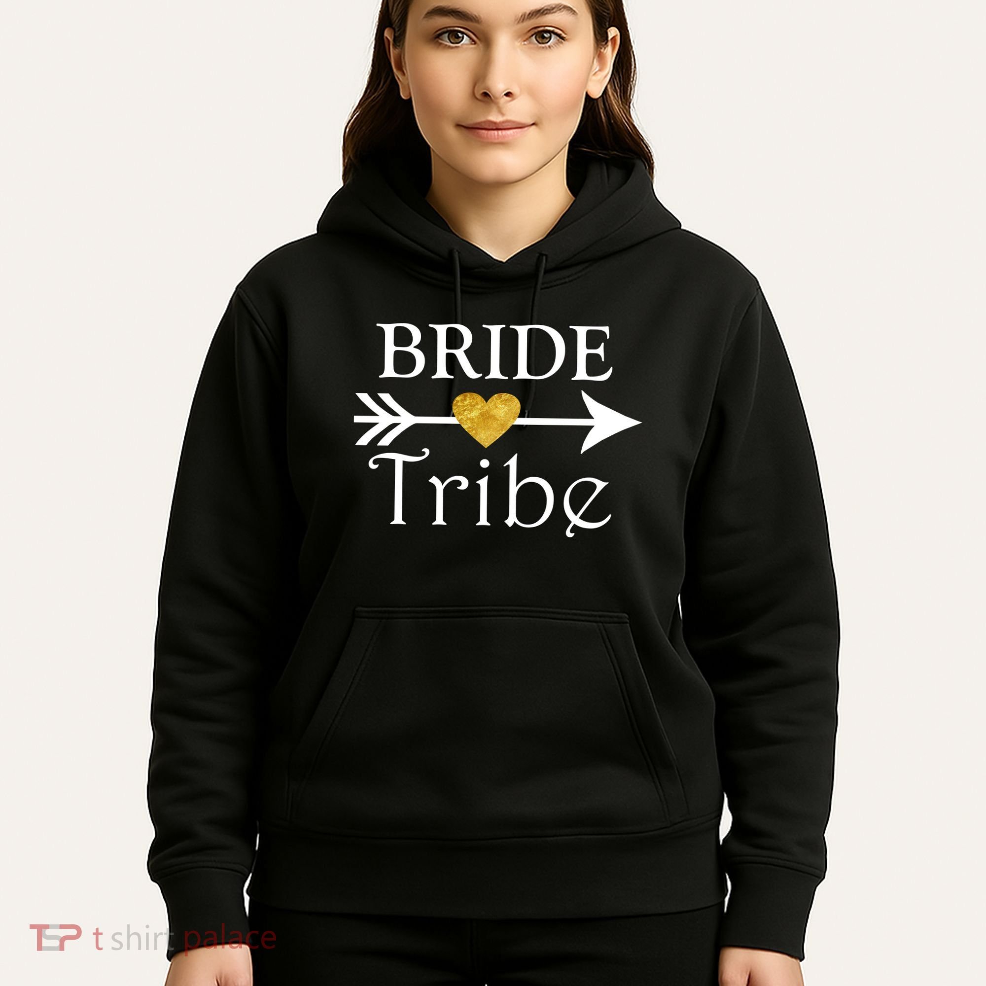 Bride Tribe Arrow Hoodie