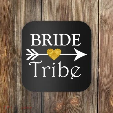 Bride Tribe Arrow Coaster