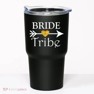 Bride Tribe Arrow Tumbler