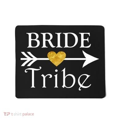 Bride Tribe Arrow Mousepad