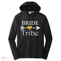 Bride Tribe Arrow Performance Fleece Hoodie thumb 0