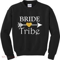Bride Tribe Arrow Kids Sweatshirt thumb 0