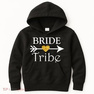Bride Tribe Arrow Kids Hoodie