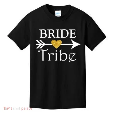 Bride Tribe Arrow Kids T-Shirt