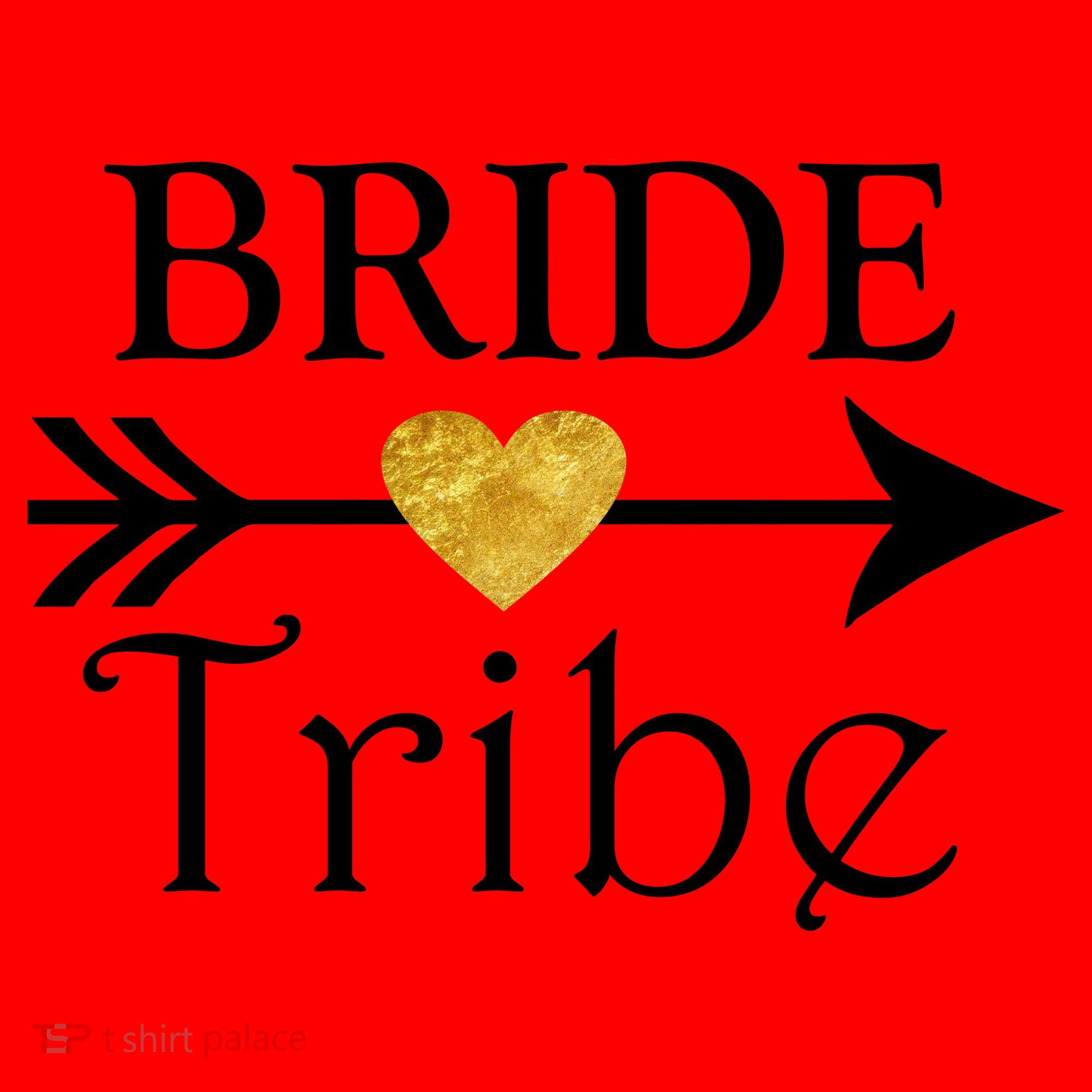 Bride Tribe Arrow Santa Hat