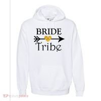 Bride Tribe Arrow Comfort Colors Garment-Dyed Hooded Sweatshirt thumb 0