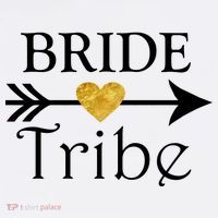 Bride Tribe Arrow Comfort Colors Garment-Dyed Hooded Sweatshirt thumb 2
