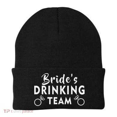 Bride's Drinking Team Beanie