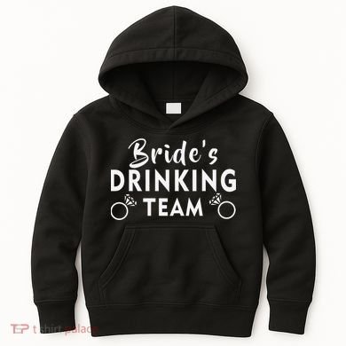 Bride's Drinking Team Kids Hoodie