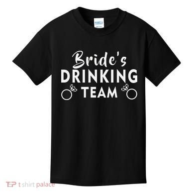 Bride's Drinking Team Kids T-Shirt