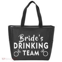 Bride's Drinking Team Tote Bag thumb 0
