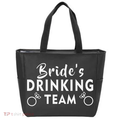 Bride's Drinking Team Tote Bag