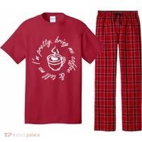 Bring Me Coffee And Tell Me I'm Pretty Pajama Set thumb 0