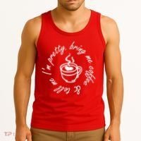 Bring Me Coffee And Tell Me I'm Pretty Tank Top thumb 3
