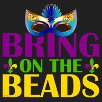 Bring On The Beads Mardi Gras Women's Sweatshirt thumb 2