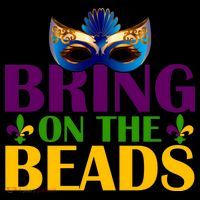 Bring On The Beads Mardi Gras Coffee Mug thumb 5