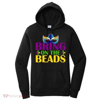 Bring On The Beads Mardi Gras Women's Hoodie