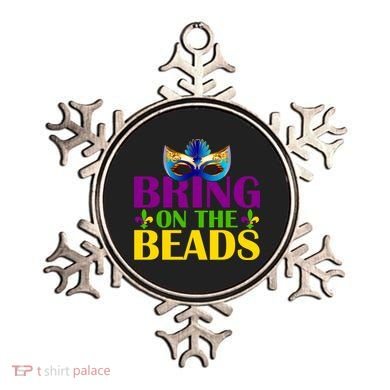 Bring On The Beads Mardi Gras Ornament