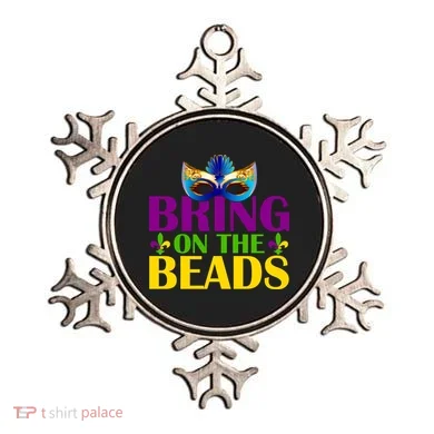 Bring On The Beads Mardi Gras Ornament