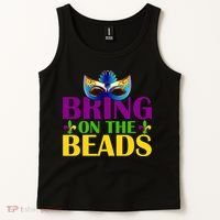 Bring On The Beads Mardi Gras Tank Top thumb 2