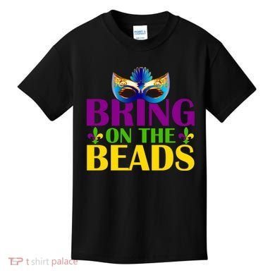 Bring On The Beads Mardi Gras Kids T-Shirt