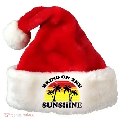 Bring On The Sunshine Santa Hat