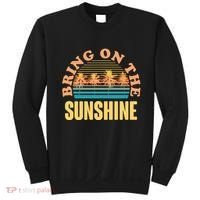 Bring On The Sunshine Tropical Palm Trees Sweatshirt thumb 0
