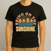 Bring On The Sunshine Tropical Palm Trees T-Shirt thumb 3