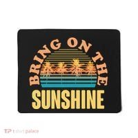 Bring On The Sunshine Tropical Palm Trees Mousepad thumb 0
