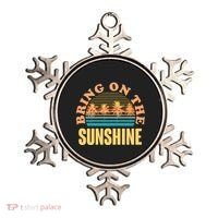 Bring On The Sunshine Tropical Palm Trees Ornament thumb 0