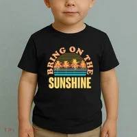 Bring On The Sunshine Tropical Palm Trees Toddler T-Shirt thumb 2
