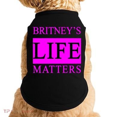 Britney's Life Matters BLM Free Britney Doggie Tank