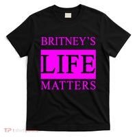 Britney's Life Matters BLM Free Britney T-Shirt thumb 0