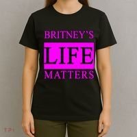 Britney's Life Matters BLM Free Britney T-Shirt thumb 4