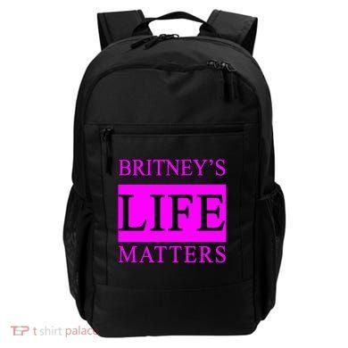 Britney's Life Matters BLM Free Britney Backpack