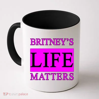 Britney's Life Matters BLM Free Britney Coffee Mug