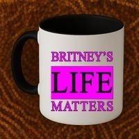 Britney's Life Matters BLM Free Britney Coffee Mug thumb 2