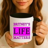 Britney's Life Matters BLM Free Britney Coffee Mug thumb 3