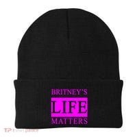 Britney's Life Matters BLM Free Britney Beanie thumb 0