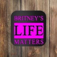 Britney's Life Matters BLM Free Britney Coaster thumb 0