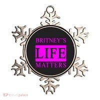 Britney's Life Matters BLM Free Britney Ornament thumb 0