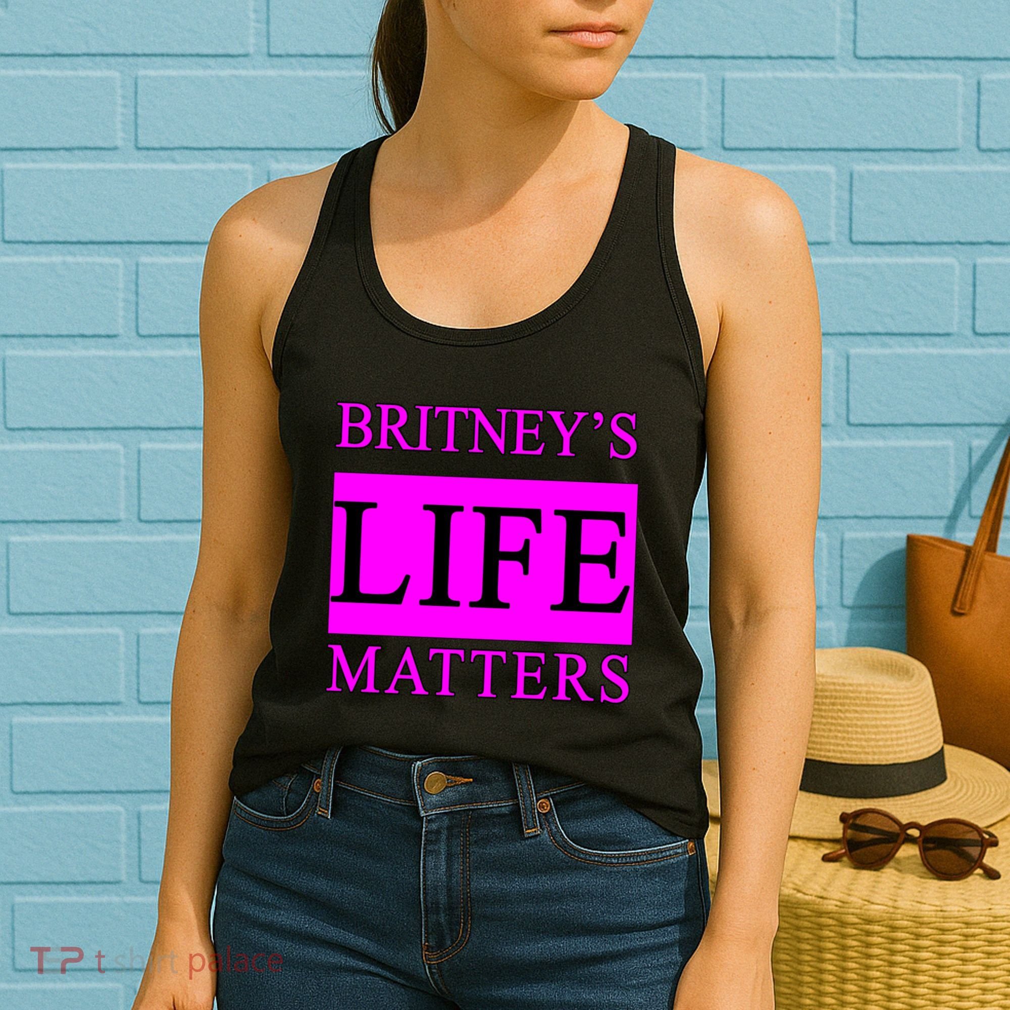 Britney's Life Matters BLM Free Britney Women's Tank Top