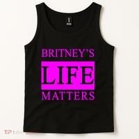Britney's Life Matters BLM Free Britney Tank Top thumb 2